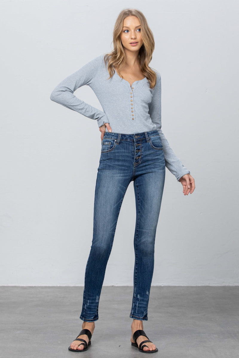 Agnes Full Length Skinny Jeans - Insanegene.com