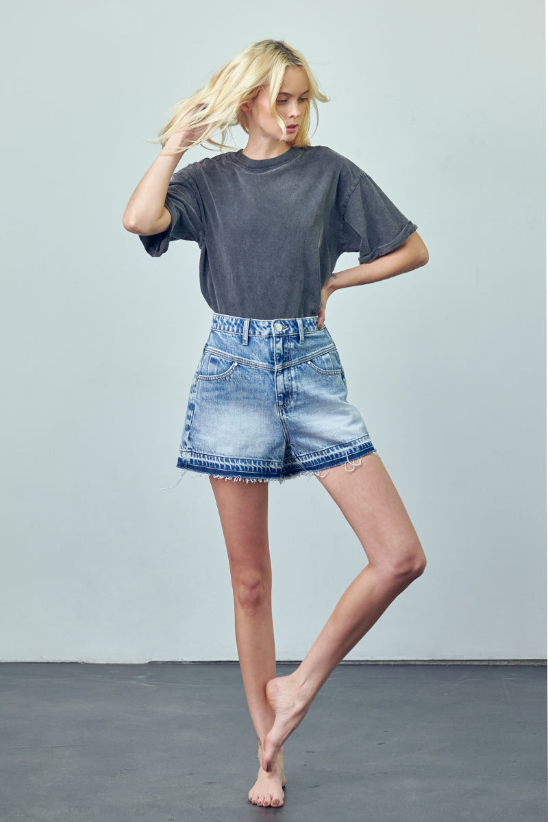 Attract Attention Super High Rise Shorts