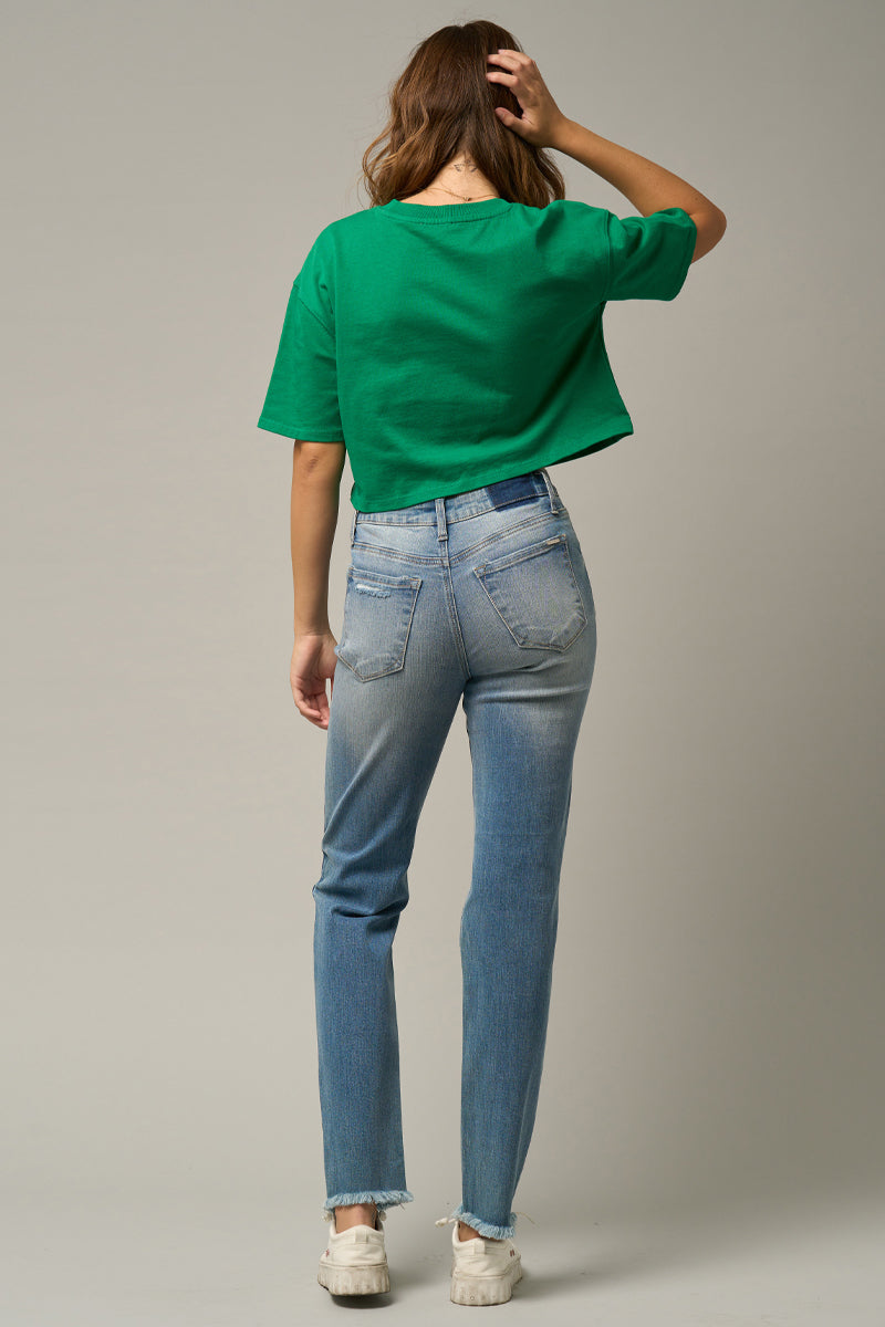 Mid Rise Slim Jeans - Insanegene.com