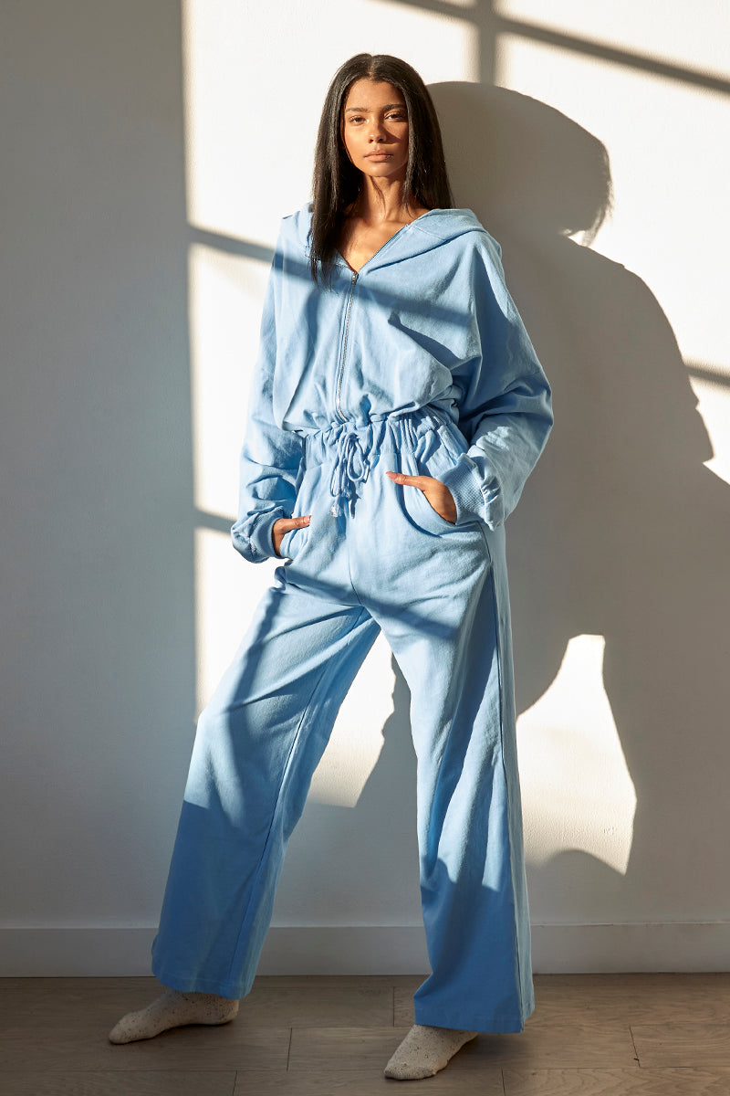 Sweet Hoodie Wide Jumpsuit - Insanegene.com