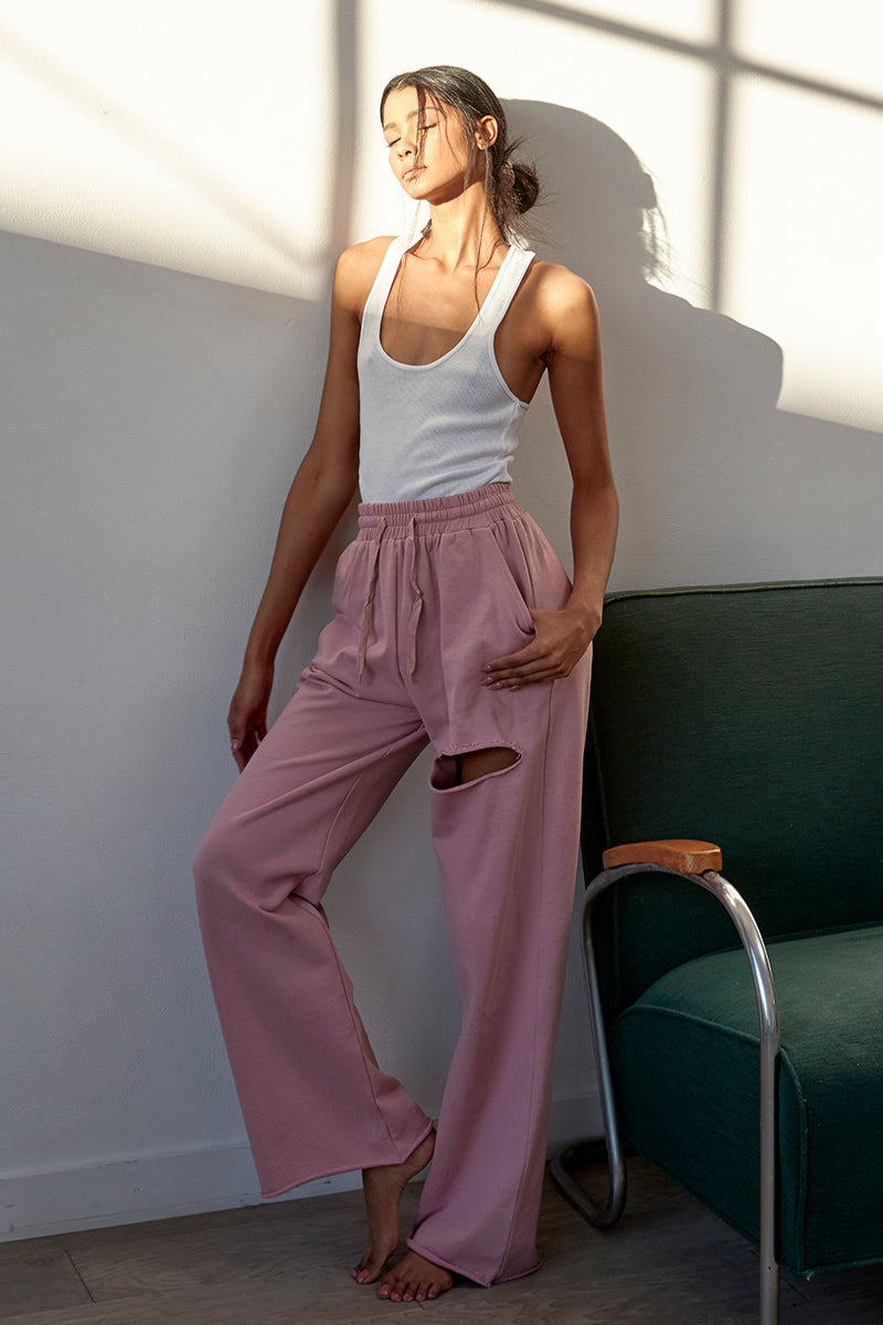 Comfy Cozy Wide Leg Lounge Pants