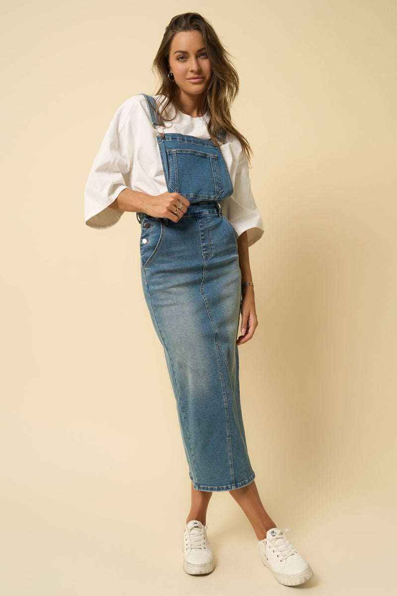 OVERALL LONG SKIRT - Insanegene.com