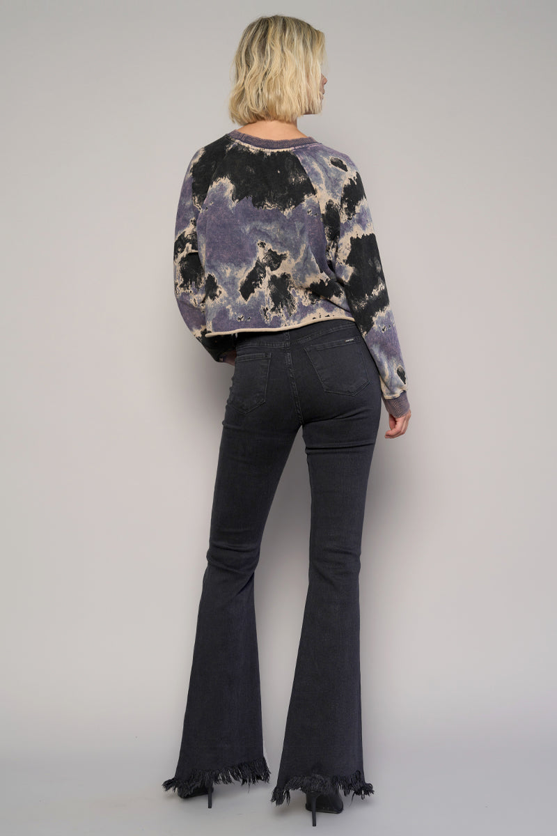 Fly to the Sky Cropped Slim Straight Jeans - Insanegene.com