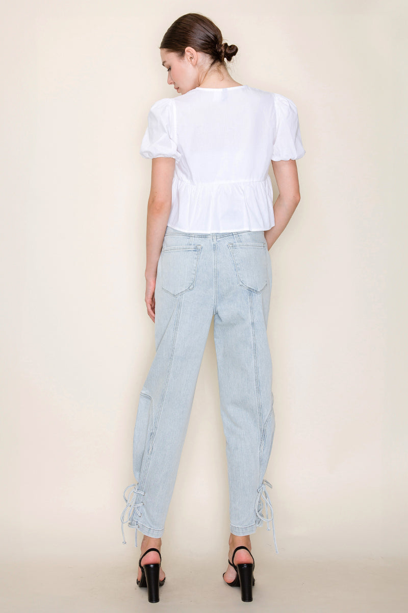 HIGH RISE RELAXED JEANS