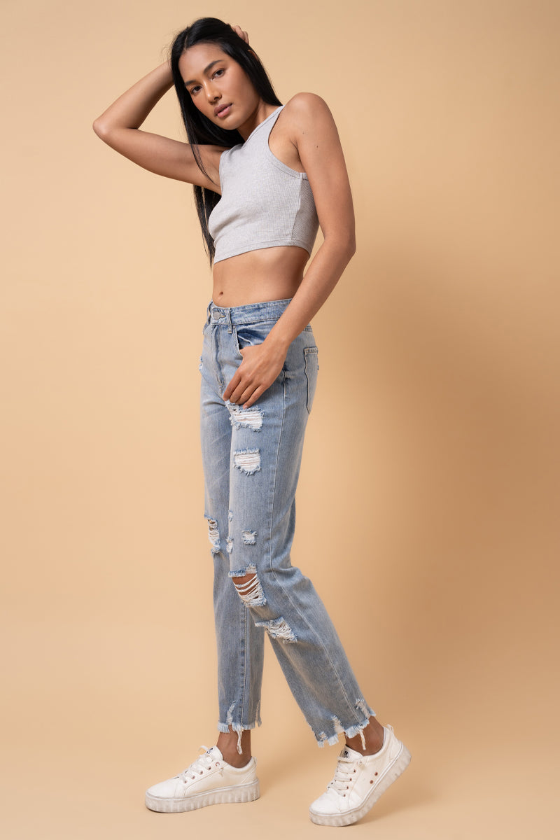 Ambitious High Rise Premium Girlfriend Jeans