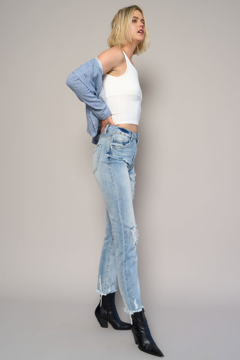 Ambitious High Rise Premium Girlfriend Jeans