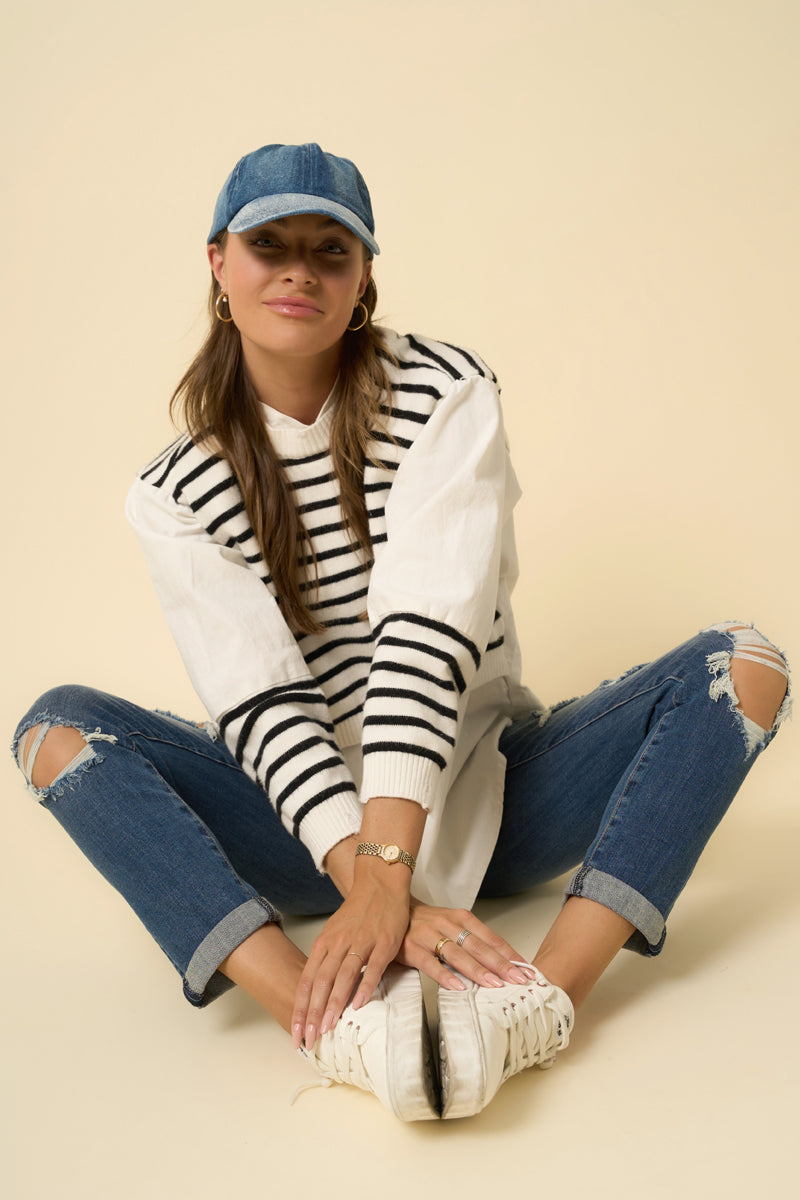 Lost Temple Slim Fit Front Ripped Boyfriend Jeans - Insanegene.com