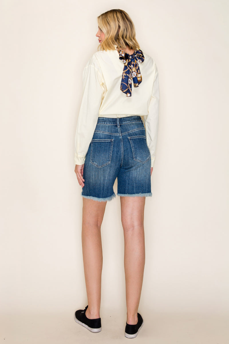 MID RISE BERMUDA SHORTS