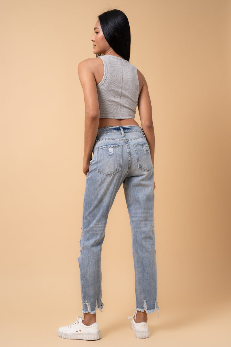 Ambitious High Rise Premium Girlfriend Jeans