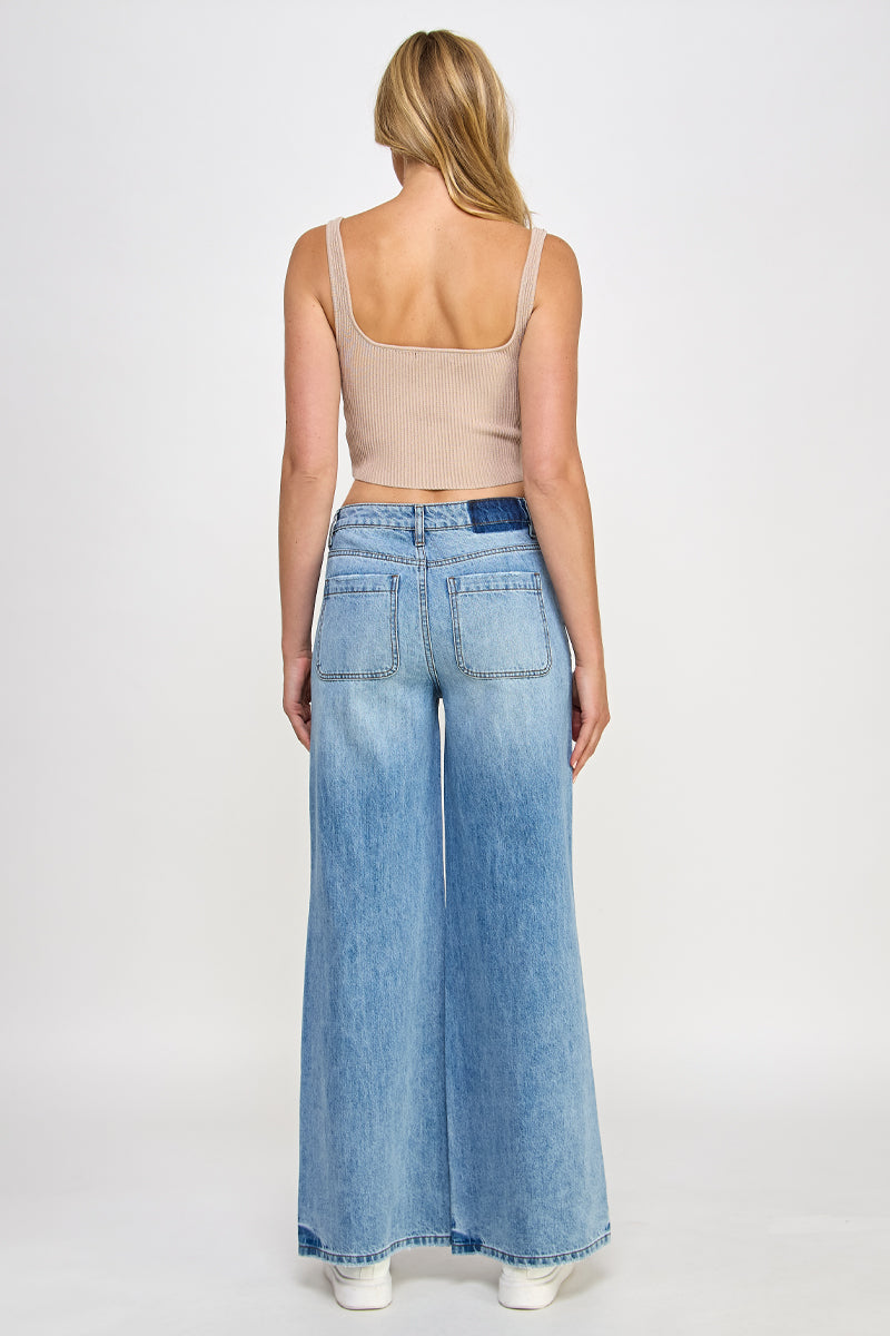 CROSSOVER RELAXED WIDE LEG
