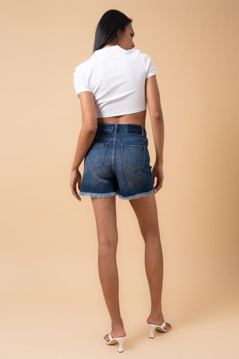CROSSOVER RELAXED SHORTS