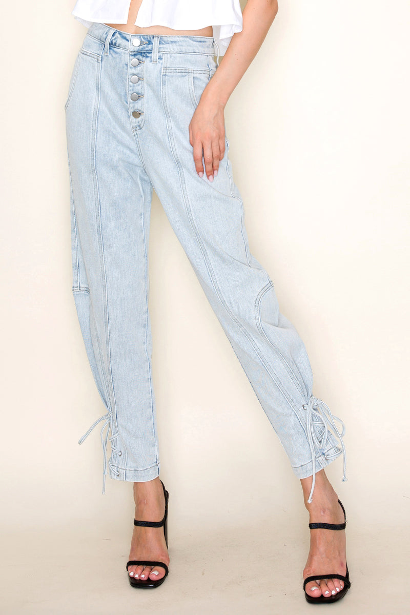 HIGH RISE RELAXED JEANS
