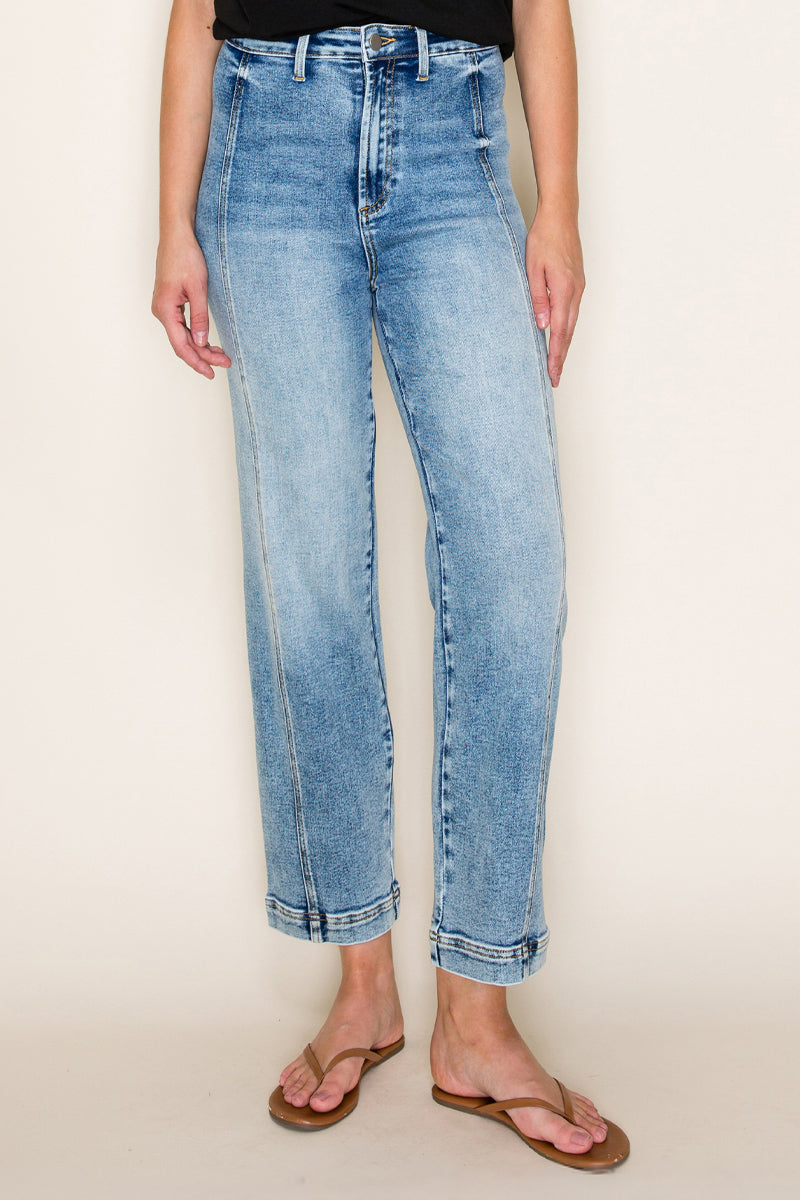 HIGH RISE CROP STRAIGHT