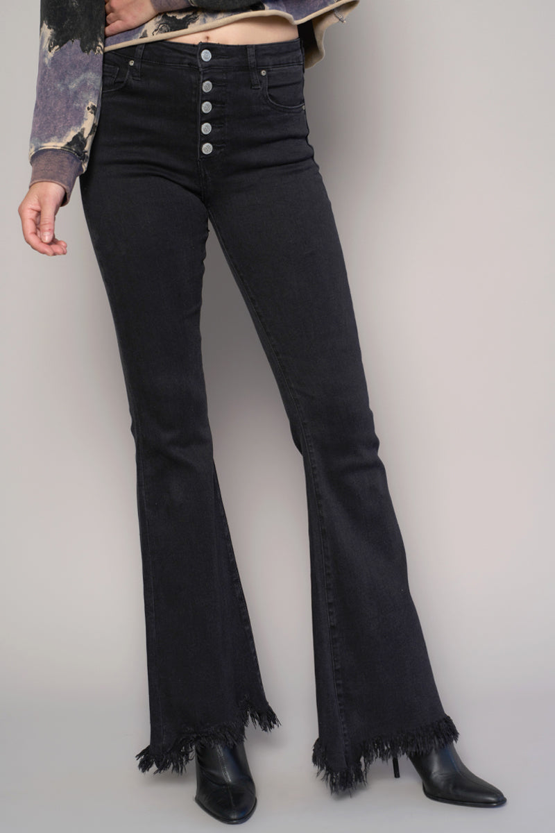 Fly to the Sky Cropped Slim Straight Jeans - Insanegene.com
