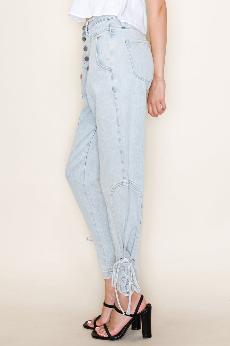 HIGH RISE RELAXED JEANS