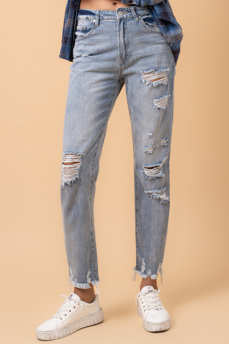 Ambitious High Rise Premium Girlfriend Jeans