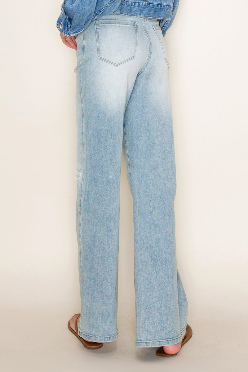 HIGH RISE RELAXED WIDE LEG