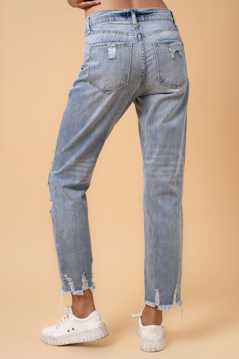 Ambitious High Rise Premium Girlfriend Jeans