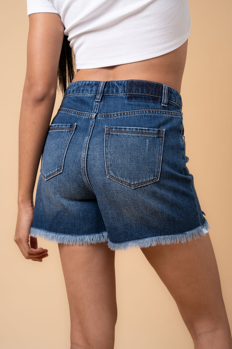 CROSSOVER RELAXED SHORTS