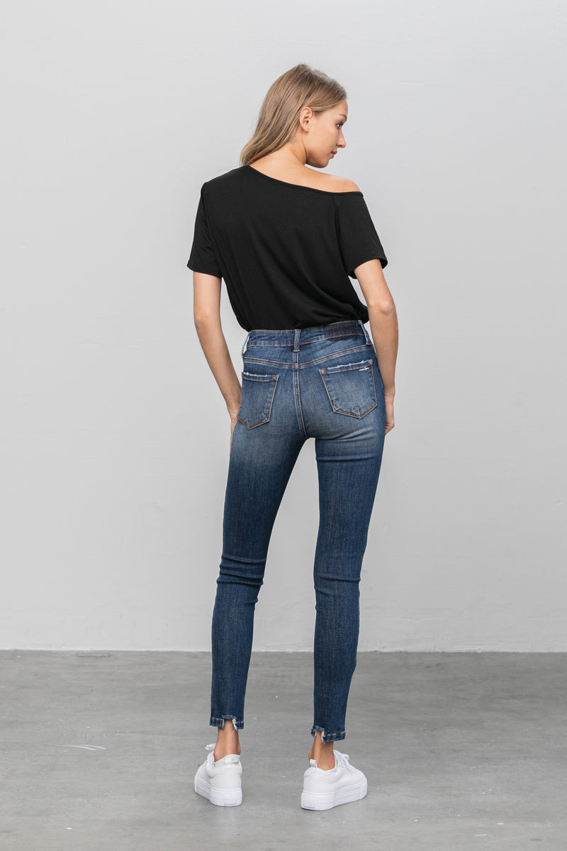 Youknow Ankle Skinny Jeans - Insanegene.com