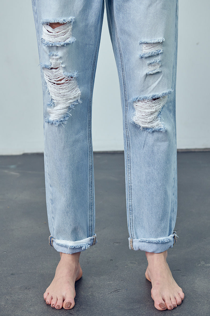 Insane Crossover Boyfriend Jeans - Insanegene.com