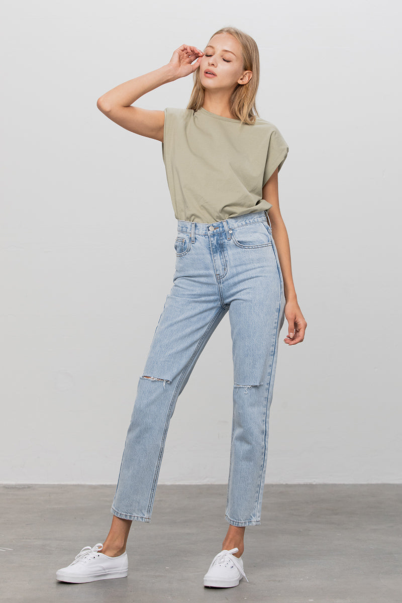 Ivy Tapered Jeans - Insanegene.com
