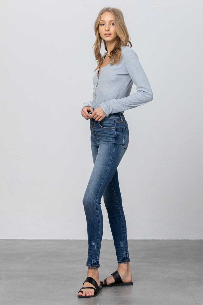 Agnes Full Length Skinny Jeans - Insanegene.com