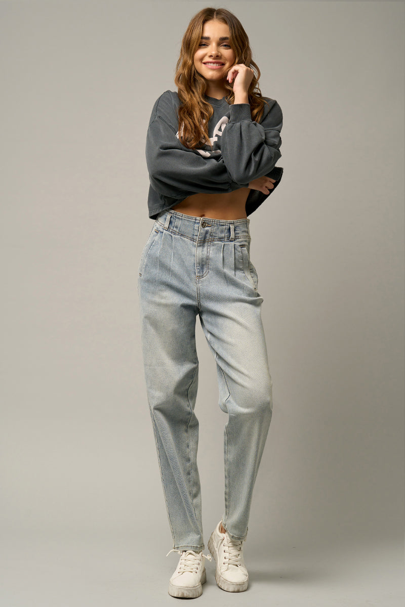 High Waist Balloon Jeans | Insanegene.com