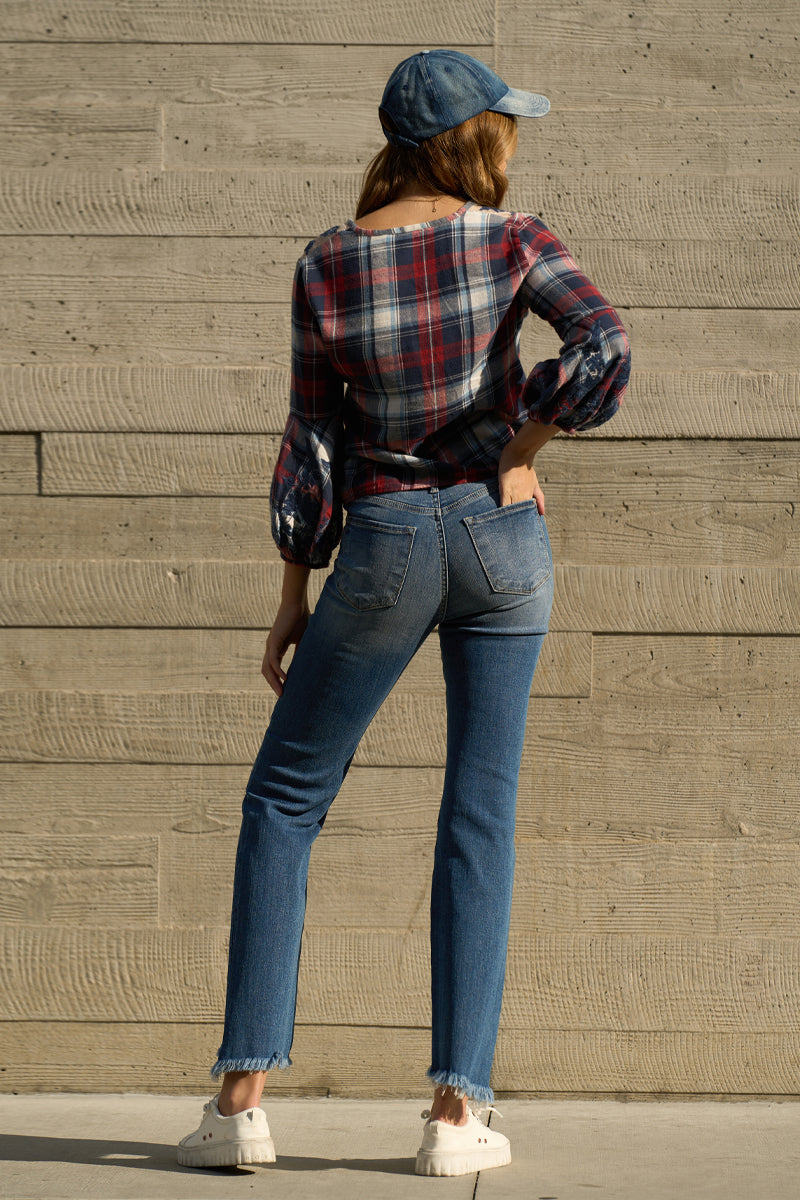 Elsa Crop Bootcut Jeans - Insanegene.com