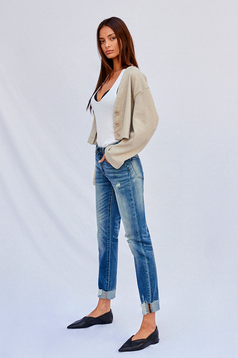 Relaxed Cool Boyfriend Jeans - Insanegene.com