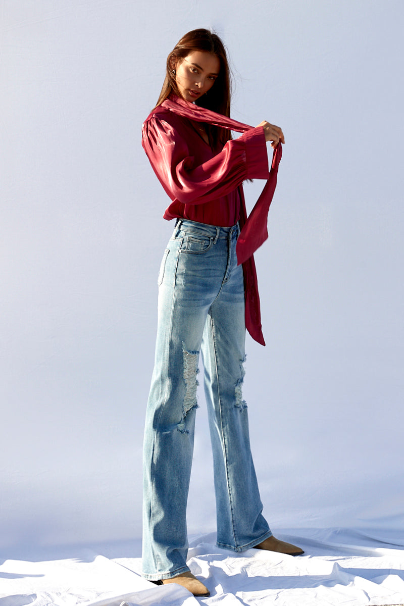 High Rise Premium Dad Jeans - Insanegene.com