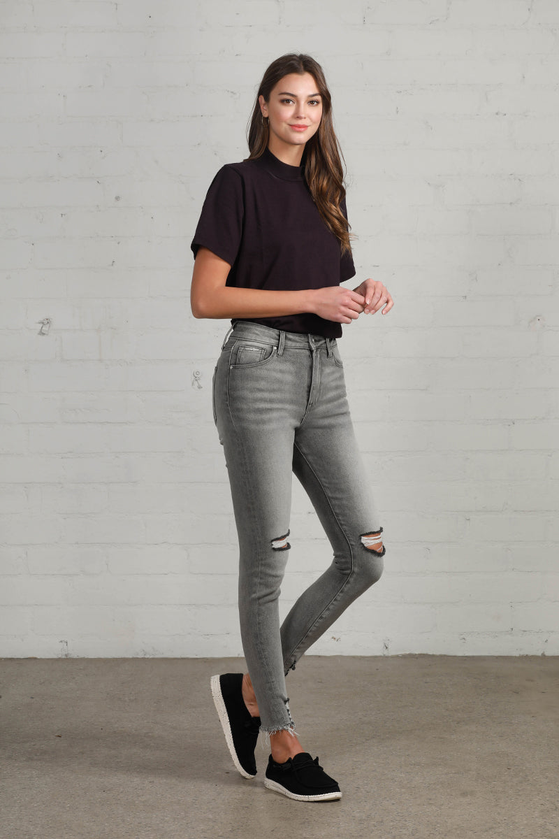 Change the Mood High Waist Ankle Skinny Jeans - Insanegene.com