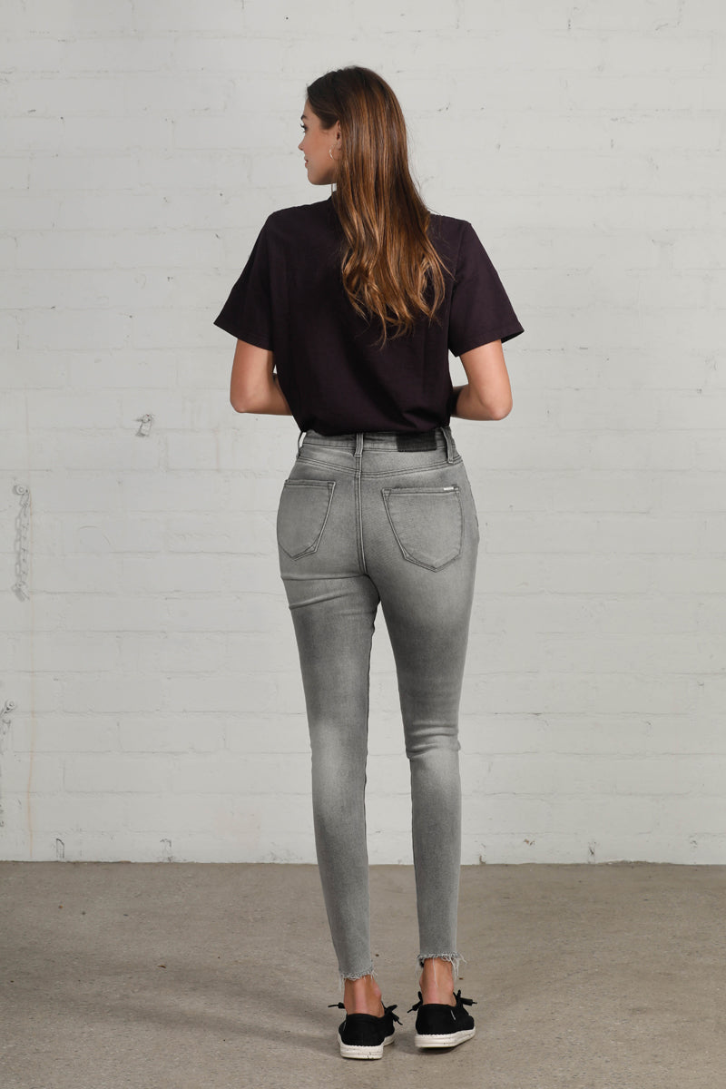 Change the Mood High Waist Ankle Skinny Jeans - Insanegene.com