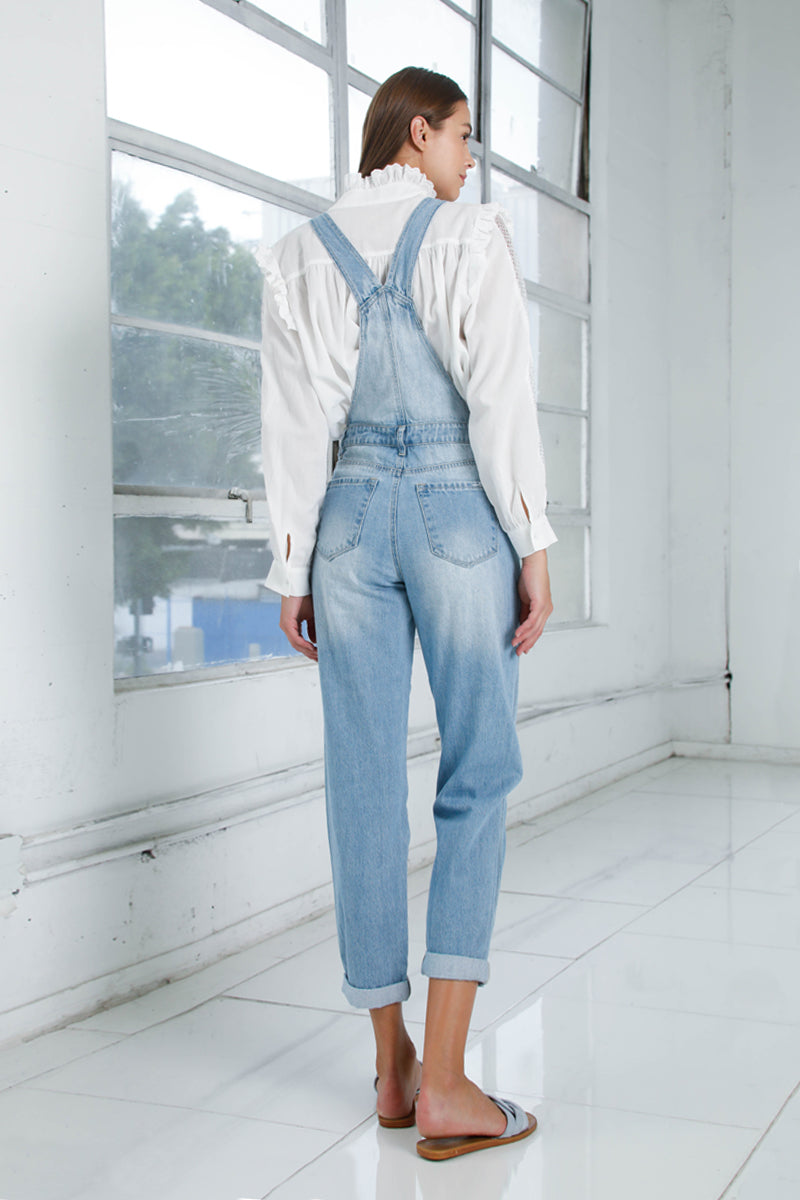 Overalls mom jeans hotsell