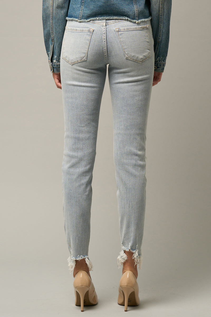 Grace Crop Skinny Jeans - Insanegene.com