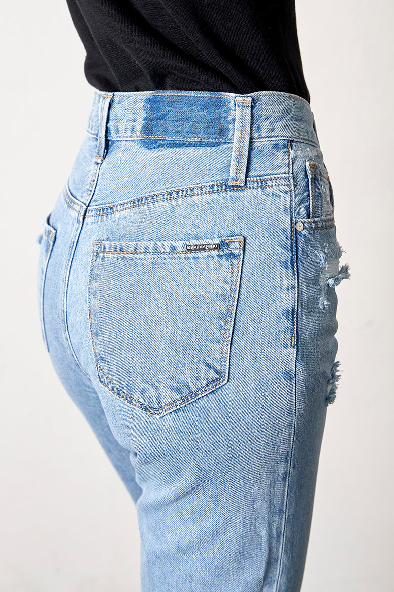 High Rise Girlfriend Jeans - Insanegene.com