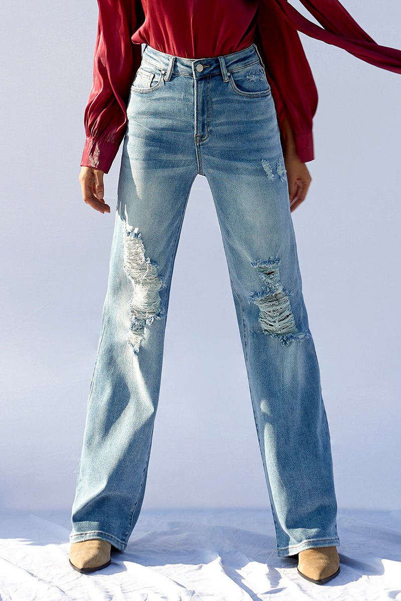 High Rise Premium Dad Jeans - Insanegene.com