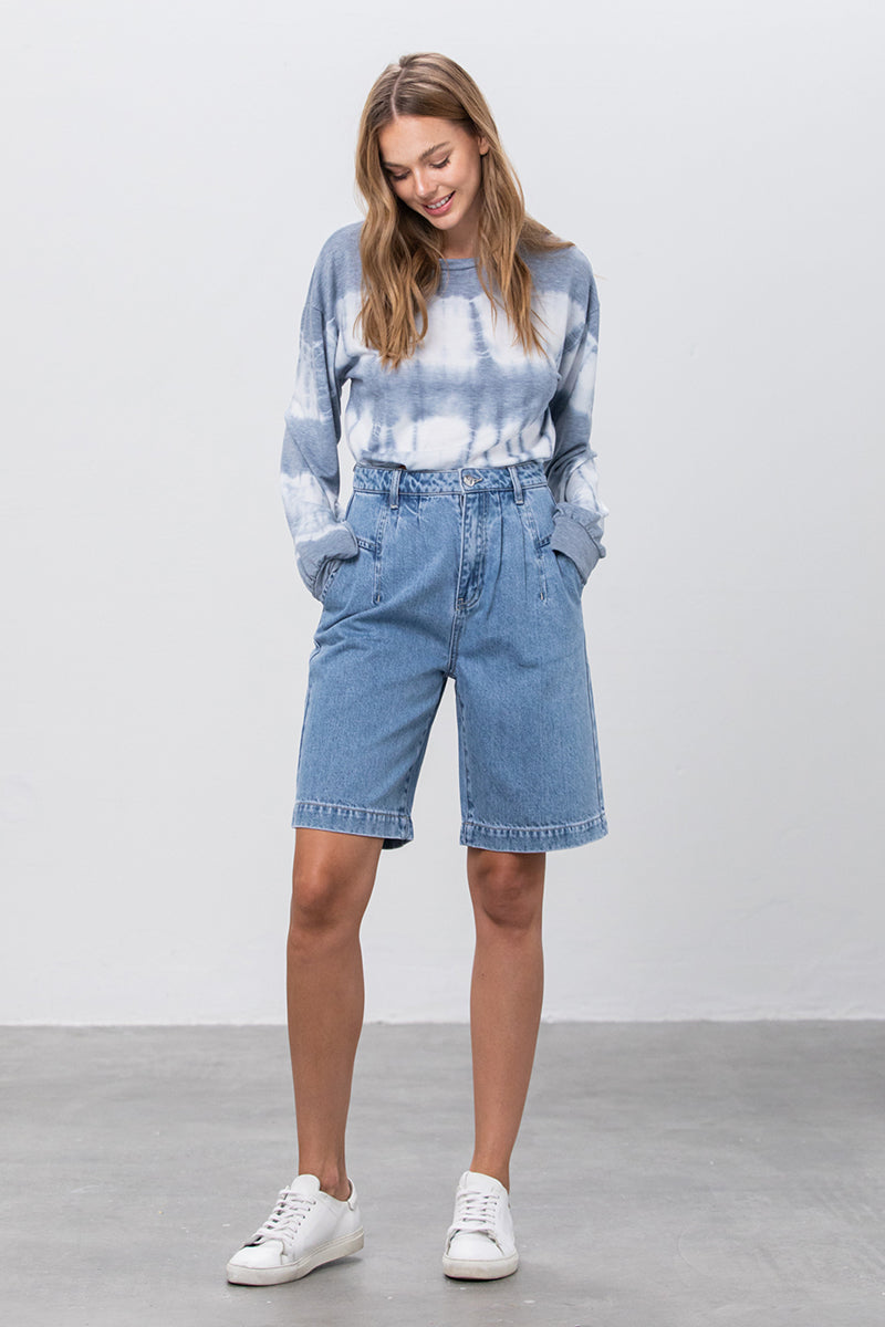 Always Need You Denim Mom Shorts Insane Gene