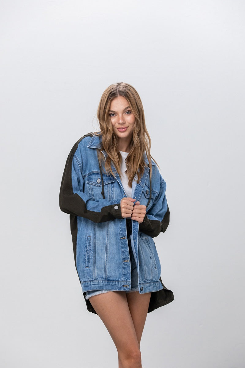 Insane Weekend Oversized Denim Jacket - Insanegene.com