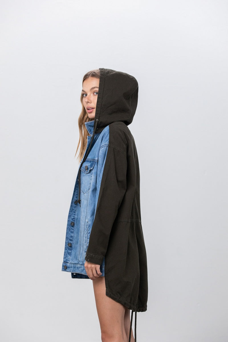 Insane Weekend Oversized Denim Jacket - Insanegene.com